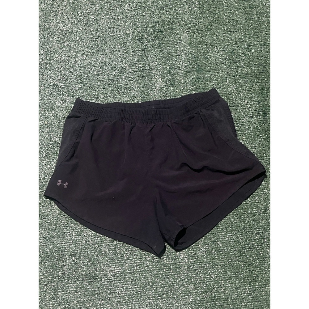black under armour athletic shorts womens medium